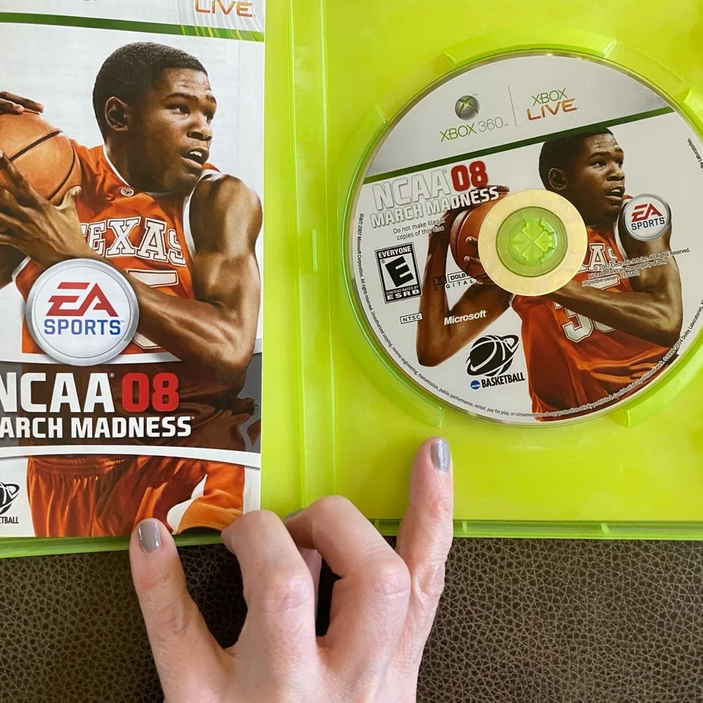NCAA March Madness 08 (Microsoft Xbox 360, 2007)
